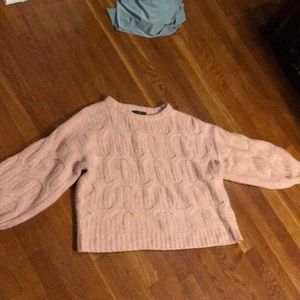 Pink sweater